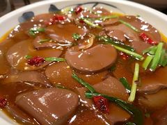 韭菜炒鸭血-七菜馆·东北菜·蒸饺(文体路店)