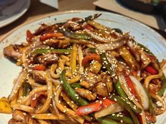 椒麻鸡肉乌冬面-魏客咖啡(中铁中心店)