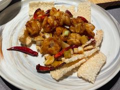 锅巴宫保虾丸子-柴门头啖汤·经典川菜·慢火汤品(锦城万达店)