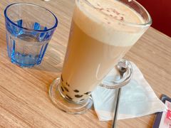 海盐焦糖培根风味奶盖茶-必胜客(棠下店)