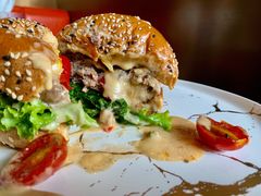 芝心牛肉汉堡-Lets burger非常汉堡·环球风味(蓝色港湾店)