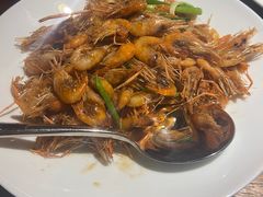 油爆丹江活青虾-清水亭湖北菜(大屯DT51店)