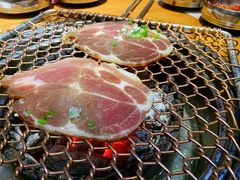 烤猪梅花肉-老炉家木炭烤肉(长江国际店)
