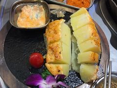 明太子烤土豆-玄希浪漫厨房·韩料烤肉(湖滨银泰in77店)