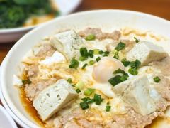 咸蛋黄臭豆腐蒸肉饼-谢记上海大排档(长寿路店)