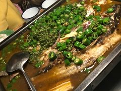 -探鱼·鲜青椒爽麻烤鱼(广州花都来又来店)