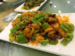 宫爆虾仁鱿鱼-桃子餐厅·天津菜(红星路直营店)