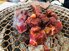 黑椒牛肉粒-秋香家韩式炭火烤肉(磐石路店)