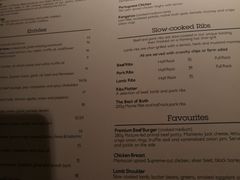 菜单-The Meat & Wine Co Southbank(南岸店)