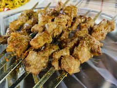 烤羊肉-布尔津河堤夜市