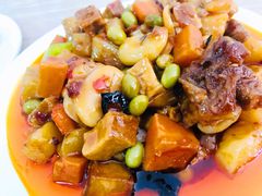 老味腊豆-王三姑牛肉饼