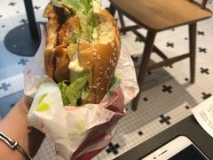 新奥尔良烤鸡腿堡-肯德基(远洋店)