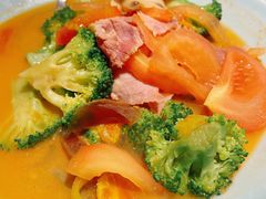 吴韵上汤西兰花-绿茶餐厅(乐峰广场店)