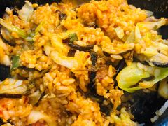 泡菜石锅拌饭-意成料理