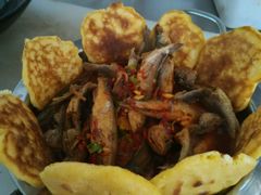 -北京龙庆四季香农家饭庄·灶台鱼·碳烤虹鳟鱼(龙庆峡店)