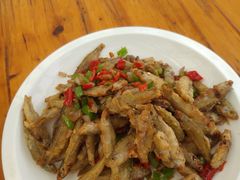 椒盐小毛鱼-小海土菜馆(振容路店)