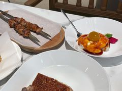 咸盐烤羊肉串-丝路有约·西域美食