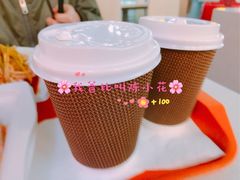 豆浆-大唐腾记腊汁肉夹馍(西安北站店)
