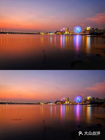 几度夕阳红～晚霞映天空～