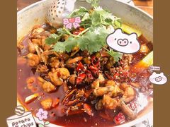 香辣田鸡锅-海岛八号龙虾烧烤田鸡(蓝天路总店)