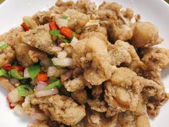 椒盐牛蛙-余杨鸭鸭餐厅