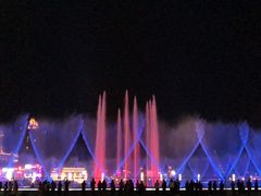 -大连星海广场音乐喷泉
