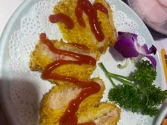 炸鸡薯条双拼-猪啊牛呀羊啊铜盘烤肉(正大广场店)