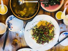 高山笋炒鲜肉-下梅人家土菜馆(历史文化餐厅度假区店)