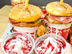 -百富烤霸 烤鸡汉堡(美美店)