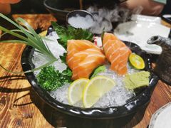 三文鱼刺身-小川洋风料理(街道口店)