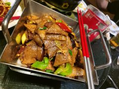 洋芋粑粑炒腊肉-莲花餐饮(高新店)