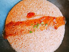 一个锅巴和时蔬-薇酌饮·陕西菜(南门外店)