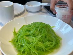 凉拌莴苣-大鸭梨烤鸭(金色漫香店)
