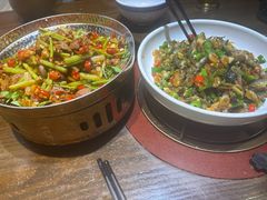 -廖师傅大蒜炒腊肉(袁家岭店)