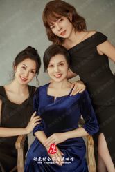 -时光纪亲子全家福照相馆(静安店母女写真父母纪念照)