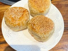 自制烧饼-安诚居干锅鸭头(八角店)
