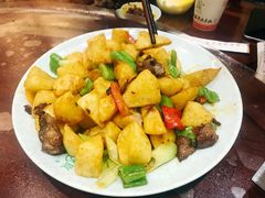 炸土豆块-清真·益鑫羊肉手抓馆(花园北街店)