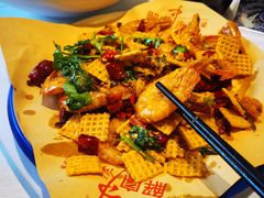 锅巴大虾-解家河南菜(北环路店)