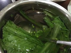 鸡血菜汤-弓虽昌焖烧鸡(大竹林店)