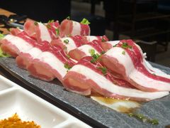 澳洲牛五花-弘益铭家九炙社韩国烤肉料理(尚美店)