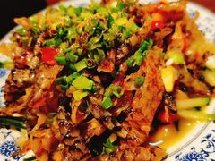 麻婆拌鱼皮-爆炸头阿姨小四川正宗川味小吃(无任何分店)