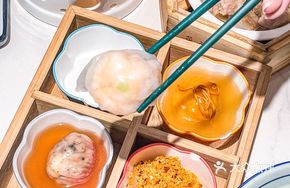 Mystery Box Shrimp Dumpling Platter