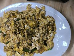 尖椒虾酱炒鸡蛋-食客居(缔景店)
