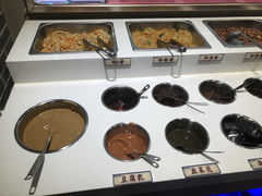 自助调料区-如在蜀毛肚老火锅(怀柔店)
