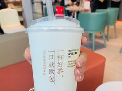 芝士草莓奶茶-奈雪的茶(苏宁广场店)