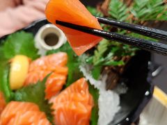 厚切深海三文鱼刺身-万岁寿司(万国店)