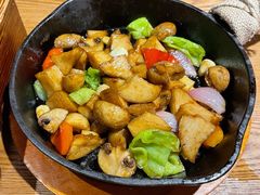 香烤菌菇-云海肴·汽锅鸡·云南代表菜(丁香国际店)
