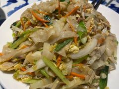 海鲜炒鱼面-王庄阿咪海鲜大排档(上下杭店)