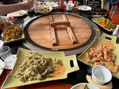 -北京龙庆四季香农家饭庄·灶台鱼·碳烤虹鳟鱼(龙庆峡店)