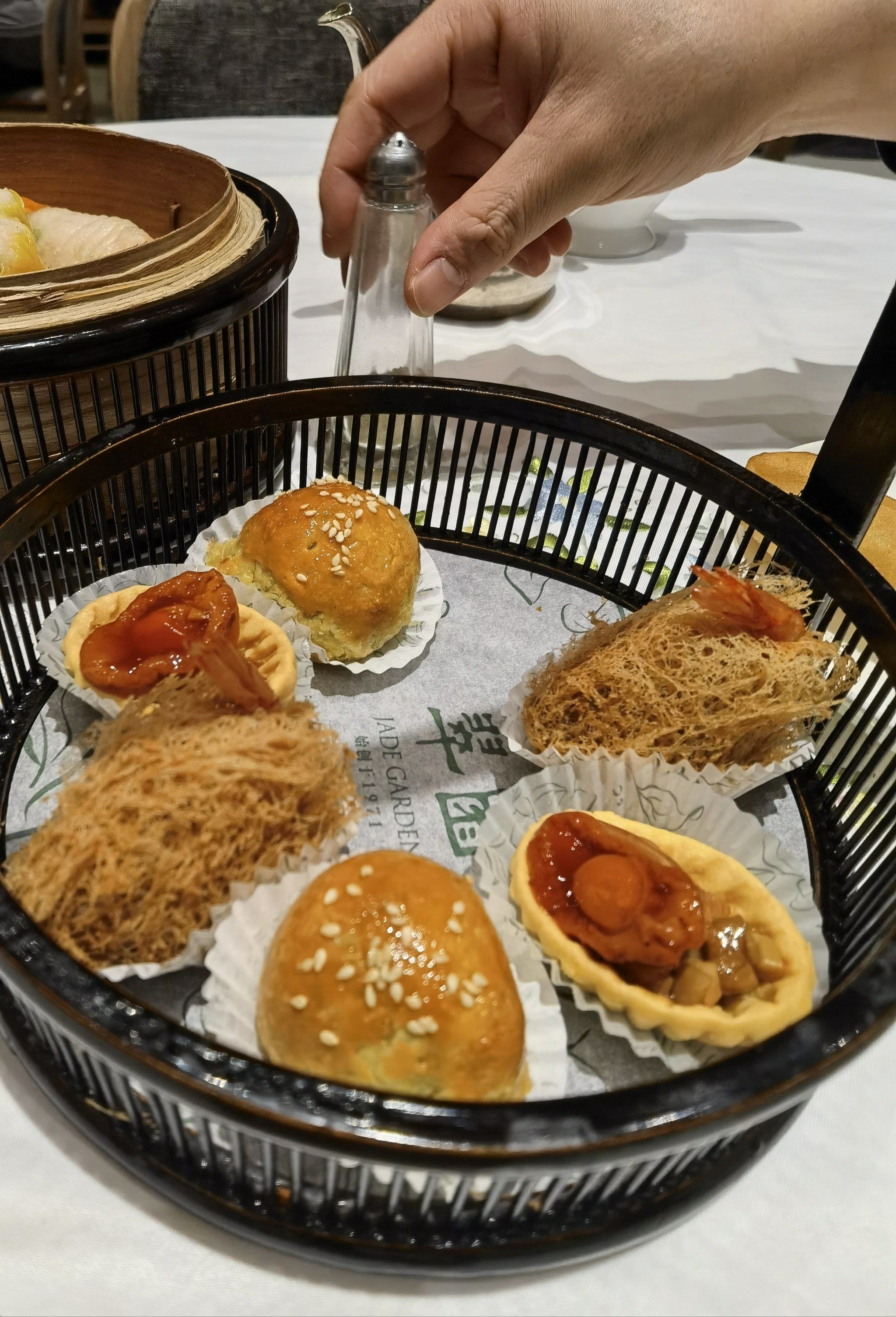 精致高级的粤式茶点